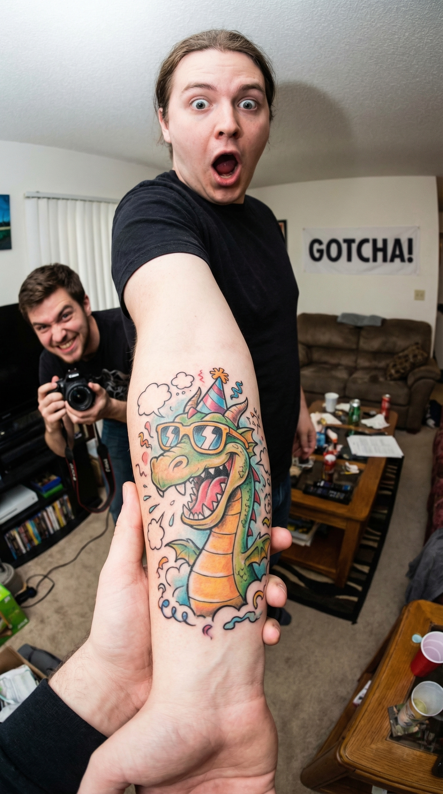 Tattoo Prank